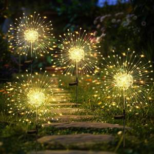 GIGALUMI Solar Lights Outdoor Garden